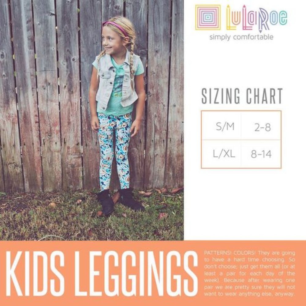 LulaRoe 12 days of Christmas leggings S/M - Picture 5 of 5